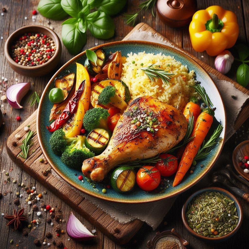 Cooked food